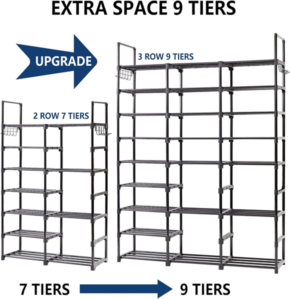 shoe rack without cover